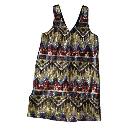 Everly sequin mini sleeveless dress Size M - Picture 6 of 6